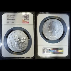 2016-P 5 oz Silver 25C First Day of Issue Shawnee SP70 Mercanti Signed NGC #1 - Picture 1 of 3