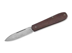 BOKER® Coffin Jute Micarta Pocket Knife 3.15" MagnaCut Blade Slipjoint - 112946 - Picture 1 of 13