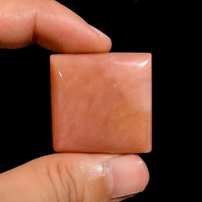 72,50 quilates ópalo rosa peruano piedras preciosas sueltas cabujón cuadrado natural 30X30X8 mm Foto 1 de 4