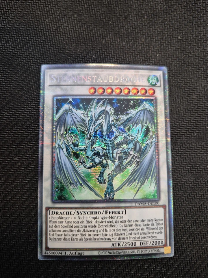 Stardust Dragon - NM - StarlightRare - DAMA-DE100 - German - Image 1 of 1