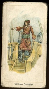 Tobacco Card, Carreras, Highwaymen, Highway Men, 1924, William Dampier, #6