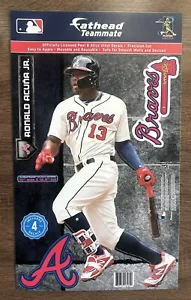 Ronald Acuña Jr. - Braves Wall Decal – MLB Fathead Teammate Sticker SHIPS FAST! - Picture 1 of 1