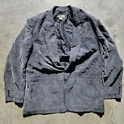 VINTAGE Robert Stock Silk Blazer Jacket Sz L - Image 1 of 4