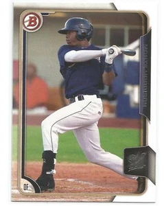 Monte Harrison Milwaukee Brewers 2015 Bowman Draft Prospect - Picture 1 of 2