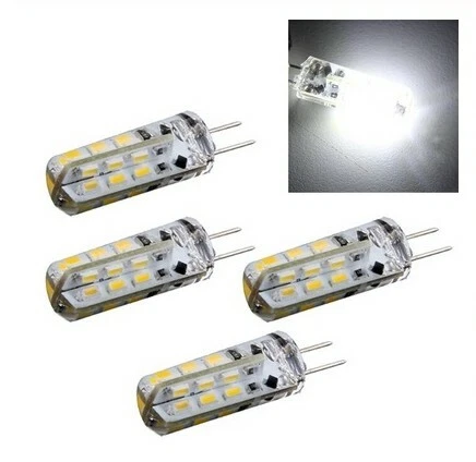 Ampoules G4 LED 24 SMD Blanc Xenon Lumière 6000K 12v eclairage domestique