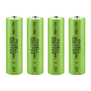4X 1.2v AA 1000mAh Rechargeable Battery Ni-MH Batteries for Solar Lights Toy US - Picture 1 of 5