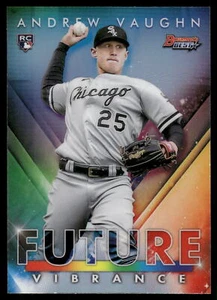 2021 Bowman's Best Andrew Vaughn Bowman Future Vibrance #BFV-5 Chicago White Sox - Picture 1 of 2