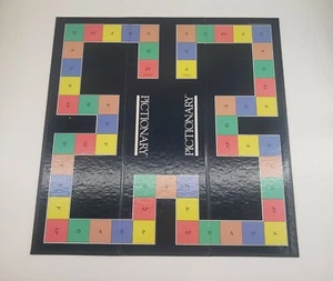 Pictionary First Edition Vintage 1985 Game Board Replacement Part Board Only - Picture 1 of 5