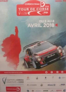 Rallye Frankreich Tour de Corse 2018 - Offizielles Poster - Citroen C3 WRC - K.Meeke - Bild 1 von 1