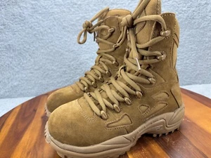 Reebok Mens RB8850 Rapid Response Composite Toe Side Zipper Tactical Boots Sz 4 - Picture 1 of 14
