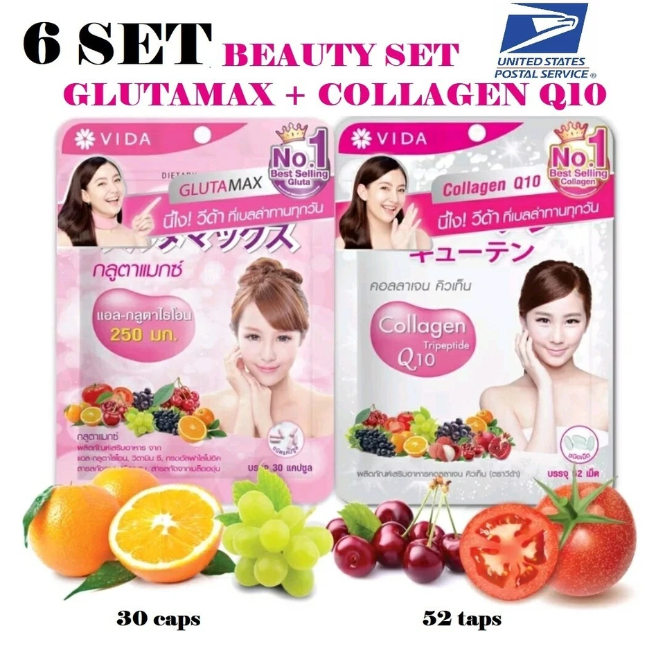 VIDA Collagen Tripeptide Q10 Anti Ageing Smooth Moisturised Skin