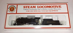 Locomotora y licitadora de consolidación Bachmann escala N lectura 2-8-0 #53060 nueva - Imagen 1 de 15