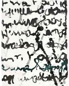 Vintage Photography MARGIT-MARINA MARNUL (1951) Ink Abstration circa 1980 - Picture 1 of 8