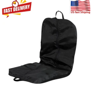 48" Polyester Travel Garment Carrier Garment Bag w/Carry Handles for Home Black - Picture 1 of 3