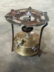 Messing Petroleum Camping Tragbarer Kocher Indisch Selten zu finden Made in India - Bild 1 von 12