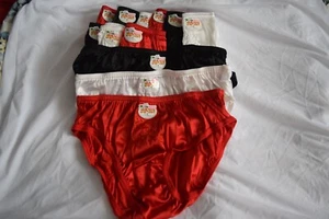 12 NYLON BIKINI PANTIES NWT MEDIUM - Picture 1 of 1
