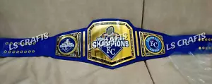 Maßgefertigter Kansas City Royals World Series Championship Gürtel Erwachsenengröße 2 mm Messing - Bild 1 von 5