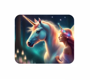 Tapis de Souris Drapeau Drapeau Licorne avec Tapis de Souris Fée - Photo 1/1