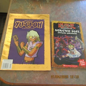 2 x Yu-Gi-Oh Collector & Monster Duel Official Handbook Books - Picture 1 of 17