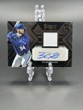 2023 Panini Select TYLER GENTRY Rookie Jersey Patch Auto Prospect KC Royals