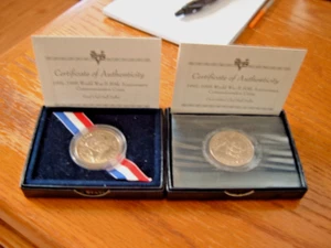 1991-1995 WWII 50th Anniversary Commemorative Half Dollars-Proof & Uncirculated! - Picture 1 of 4