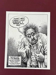 R Crumb Poster Ad Illustration for The Magazine Vintage store San Francisco 1984 - Bild 1 von 4