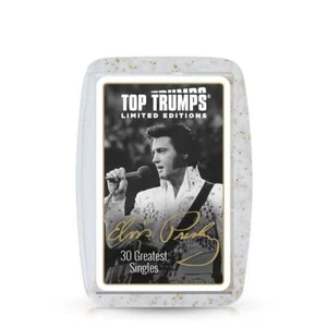 Top Trumps Elvis Presley Limited Edition Card Game, play with the King of Rock - Picture 1 of 5