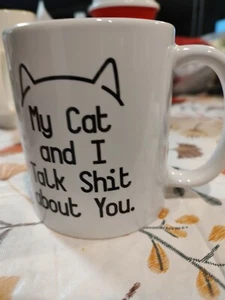 11oz Cat Quote Mug - Picture 1 of 3