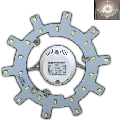 12W LED Modul warmweiß Umbau Set Deckenleuchte Deckenleuchte Rundlampe G10q - Bild 1 von 4