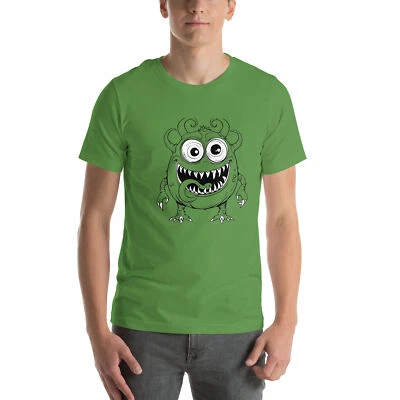 Funny Cute Monster Unisex t-shirt Stylish Good Mood - Image 1 of 4