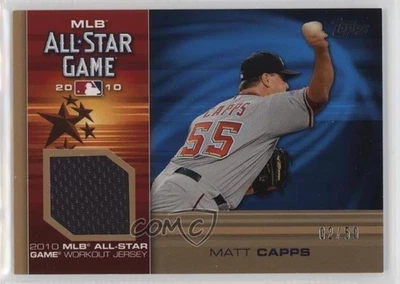 2010 Topps Update All-Star Stitches Relics Gold /50 Matt Capps #AS-MCA - Image 1 of 2