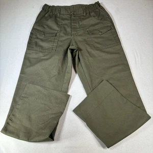Vintage Boy Scout Pants Mens 32x32 Green BSA Uniform Cargo Union Made in USA - Picture 1 of 10