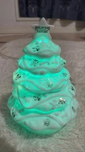 Disney Resort 1989 Merry Christmas Lampe Vintage Holiday Sammlerstück Japan - Bild 1 von 5