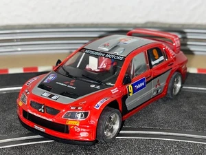 1505- Scalextric Ninco Mitsubishi Lancer EVO #9 Rovanpera Rally Australia slot - Imagen 1 de 3