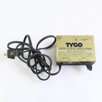 Vtg TYCO-HO Scale Model 899V Hobby Transformer Railroad Train Untested - Image 1 of 4