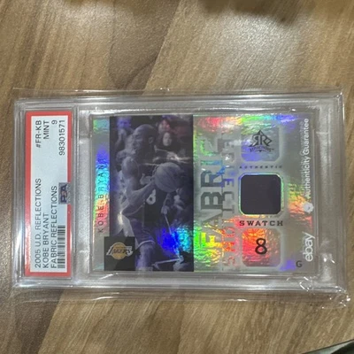 2005 UD NBA отражения - ткани отражения образец - Коби Брайант PSA 9 - Изображение 1 из 4