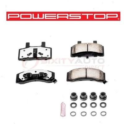 PowerStop Front Disc Brake Pad & Hardware Kit for 1994-1999 Chevrolet C1500 ej - Изображение 1 из 4