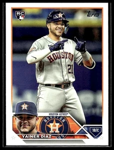 Yainer Díaz *TARJETA DE NOVATO* (RC) 2023 Topps #635 - Imagen 1 de 2