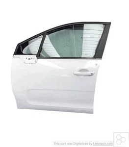 9812251980 Porta ant. SX CITROEN C3 3a Serie (B618) PureTech 68 Ber 5p/b/1199cc - Picture 1 of 4