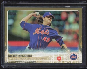 2015 Topps #387 Jacob deGrom Gold #/2015 - Picture 1 of 2