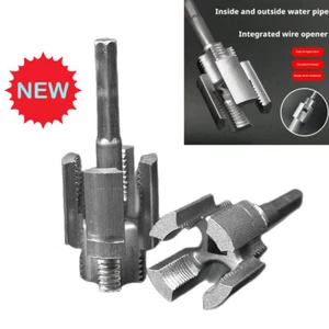Integrated Internal & External Pipe ThreadingTool, PVC PipeThreader Kit - Picture 1 of 18