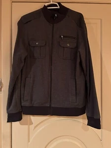 Rock & Republic Gr. L grauer Herren Pullover/Jacke mit Reißverschluss - Bild 1 von 5
