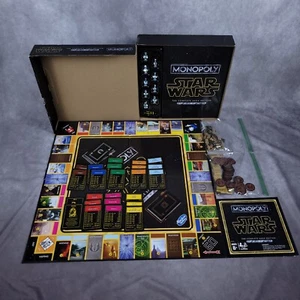 Monopoly Star Wars Complete Saga Edition Board Game Complete - Picture 1 of 6