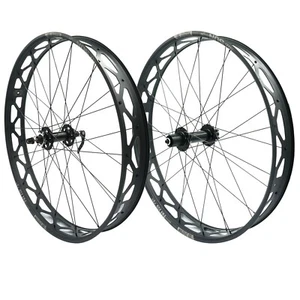 Sun Ringle 26" MULEFUT 80SL V2 9x135 Front & 10x190mm Rear Fat Bike QR Wheelset - Picture 1 of 7