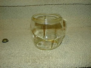 Vintage Atlantic Oil Lamp Lantern Glass Globe Shade Part will fit most Brands - Picture 1 of 4