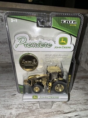 John Deere 8530 Tractor With Front Assist, Gold Plated Premiere #17 1/64 Scale - Image 1 of 4