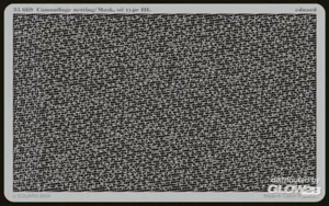 eduard Camouflage Netting / Tarnnetz Type III Größe ca. A5 - 1:35 Modell-Bausatz - Picture 1 of 1