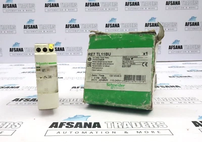 Schneider electric re7tl11bu on delay timer relay t0.05s-300h - Image 1 of 4