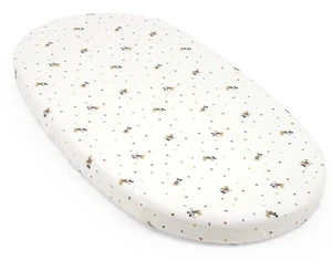 Stokke Sleepi™ Mickey Mouse Cotton Fitted Bed Sheet New In Box - Picture 1 of 2