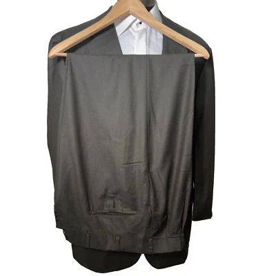 Oxxford Clothes Gibbons 2 button 2-piece suit Bespoke super 110s 46L 38X31 olive - Image 1 of 4